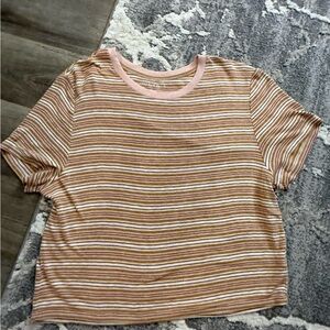 XL - American Eagle Outfitters Multicolor Striped Tee